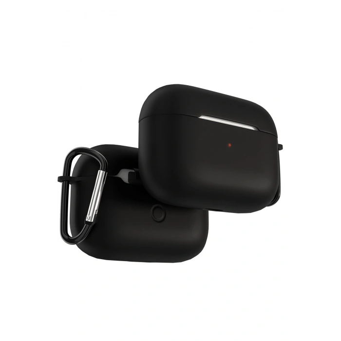 Apple AirPods Pro 2.Nesil ile Uyumlu Esnek Silikon Koruyucu Kılıf + Askı Aparatı