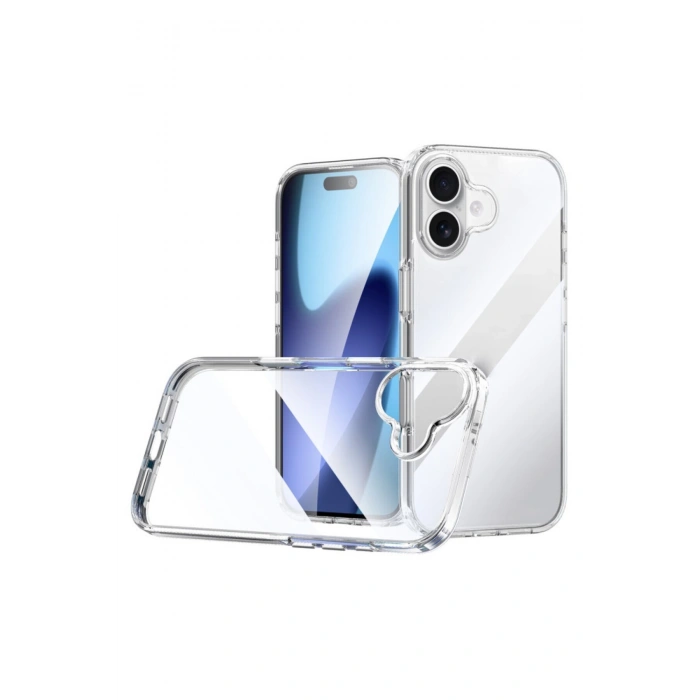 Apple iPhone 17 ile Uyumlu Kamera Korumalı Şeffaf Silikon Kılıf