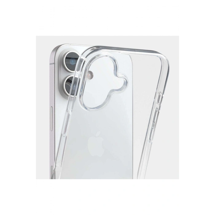 Apple iPhone 17 ile Uyumlu Kamera Korumalı Şeffaf Silikon Kılıf