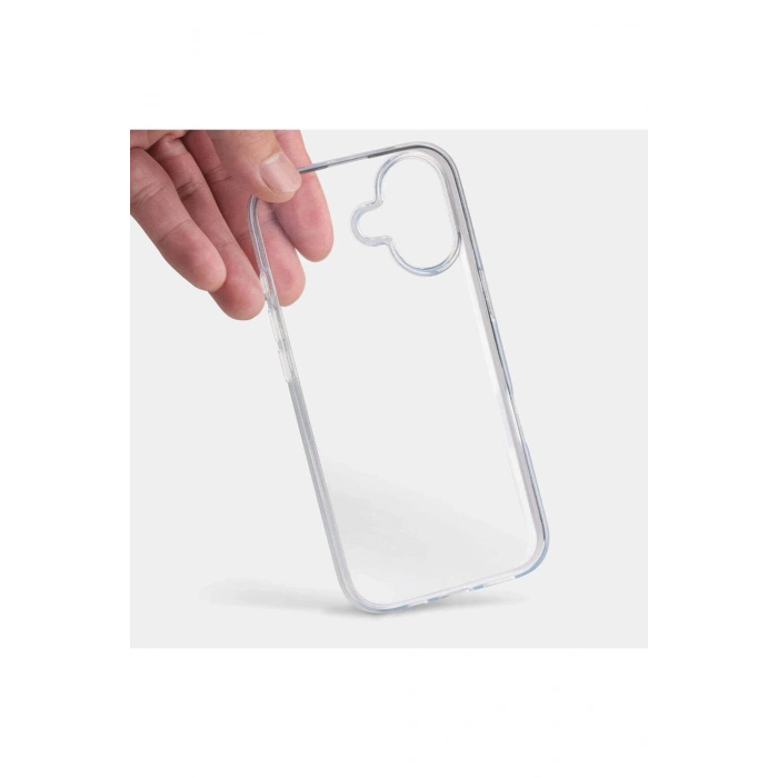 Apple iPhone 17 ile Uyumlu Kamera Korumalı Şeffaf Silikon Kılıf