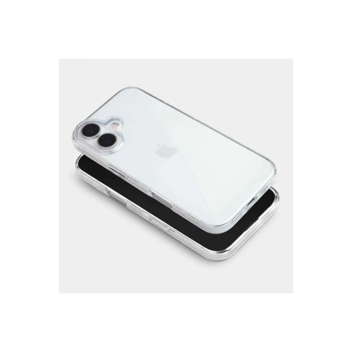 Apple iPhone 17 ile Uyumlu Kamera Korumalı Şeffaf Silikon Kılıf