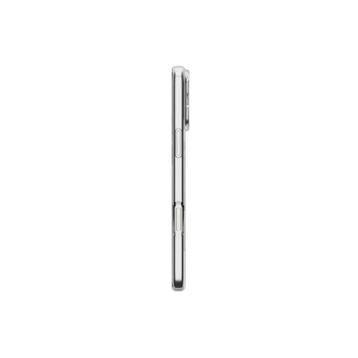 iPhone 17 Pro Max ile Uyumlu Magsafe Şarj Özellikli Ultra İnce Sararmaz Şeffaf PC Minimalist Kılıf