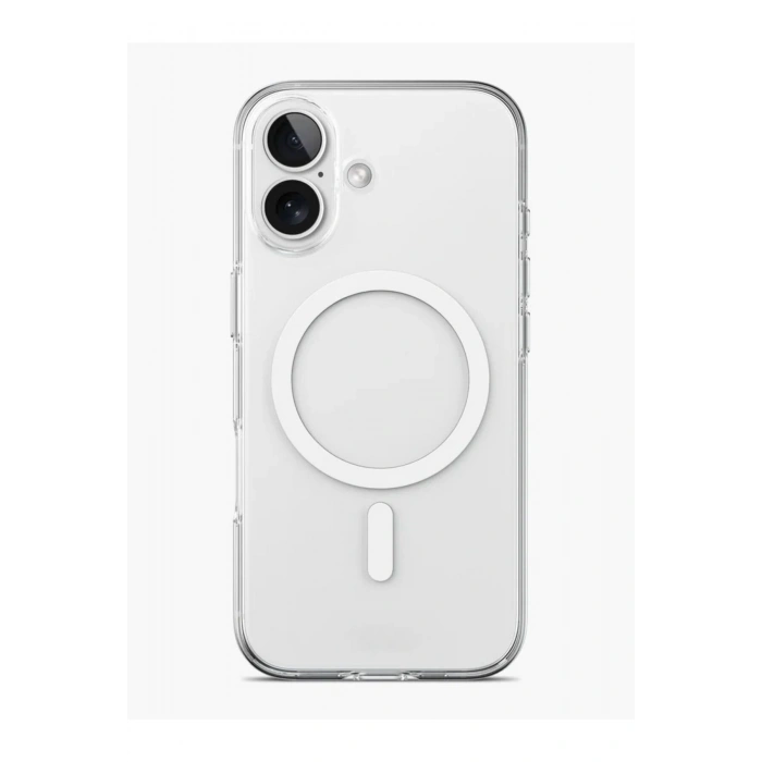 iPhone 17 ile Uyumlu Magsafe Şarj Özellikli Ultra İnce Sararmaz Şeffaf PC Minimalist Kılıf
