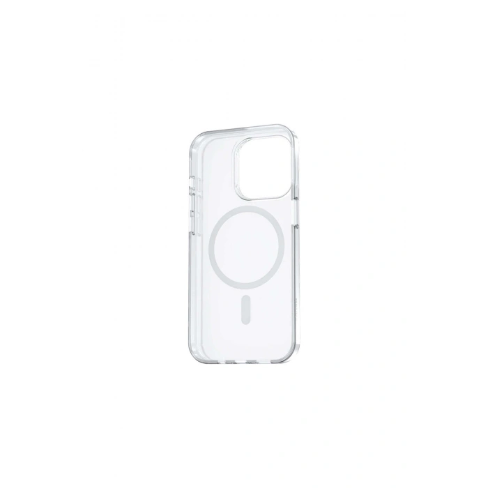 iPhone 15 Pro Max ile Uyumlu Magsafe Şarj Özellikli Ultra İnce Sararmaz Şeffaf PC Minimalist Kılıf