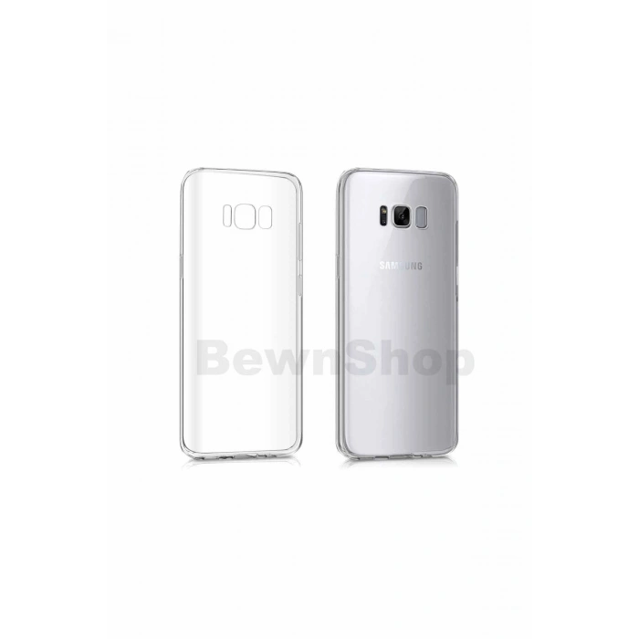 Samsung Galaxy S8 Plus Uyumlu Şeffaf Korumalı Telefon Kılıfı