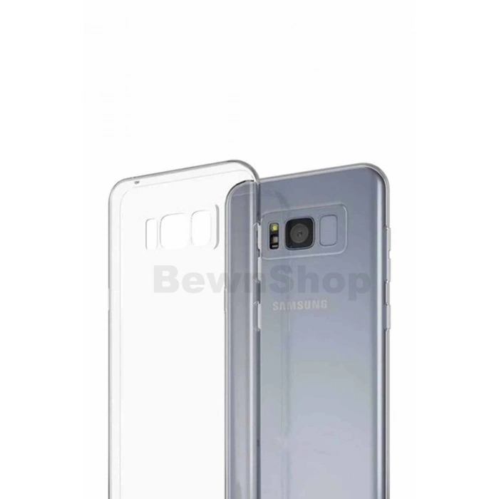 Samsung Galaxy S8 Plus Uyumlu Şeffaf Korumalı Telefon Kılıfı