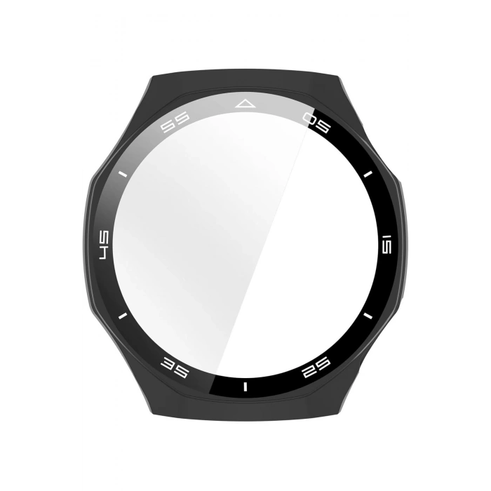 Huawei Watch GT 6 Pro 46mm Uyumlu Kadranlı Sert PC Kasa Koruyucu