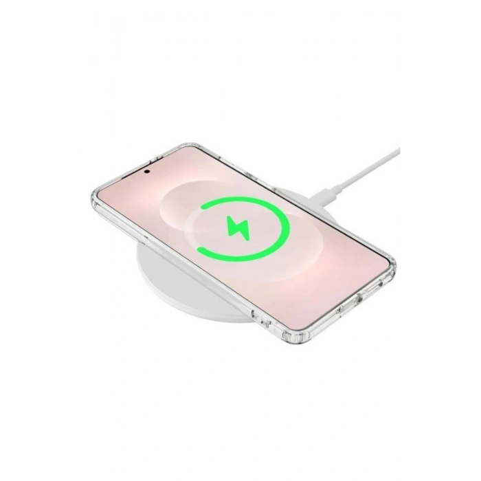 Samsung Galaxy S26 EDGE Magsafe Şarj Özellikli Ultra İnce Sararmaz Şeffaf PC Minimalist Kılıf