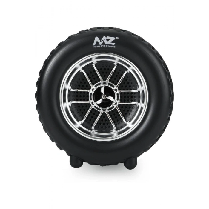 Kablosuz Hoparlör Bluetooth Speaker Tekerlek Model Ses Bombası SD Kart Girişli