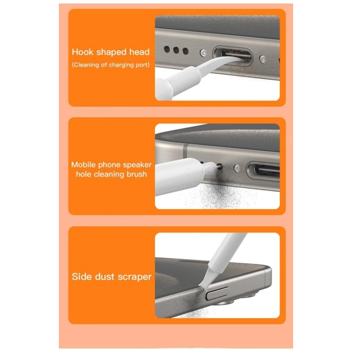 32 Parça Elektronik Temizleme Kiti Laptop/Telefon/Kulaklık/Klavye/Kamera Profesyonel Temizlik Seti