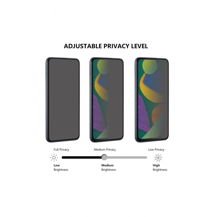 Samsung Galaxy S26 Ultra Privacy Ekran Koruyucu Hayalet Mat Temperli Cam Parmak İzi Uyumlu