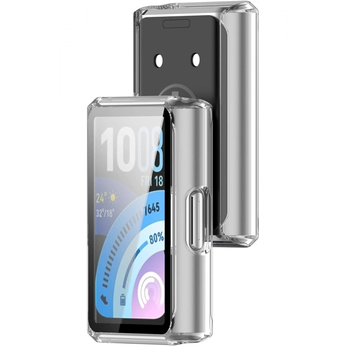 Huawei Band 11 Pro Uyumlu Yüksek Kalite Sert Şeffaf PC Kasa ve Ekran Koruyucu Dokunma Hassasiyeti
