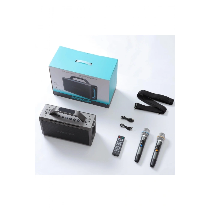 JR-MW03 150w 2 Mikrofonlu 24.000 Mah Wireless Speaker