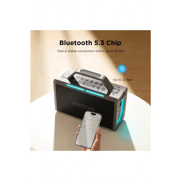JR-MW03 150w 2 Mikrofonlu 24.000 Mah Wireless Speaker