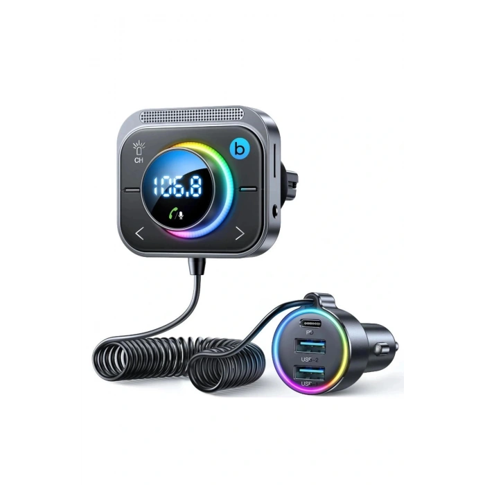 Çoklu Araç şarj Wireless FM Transmitter