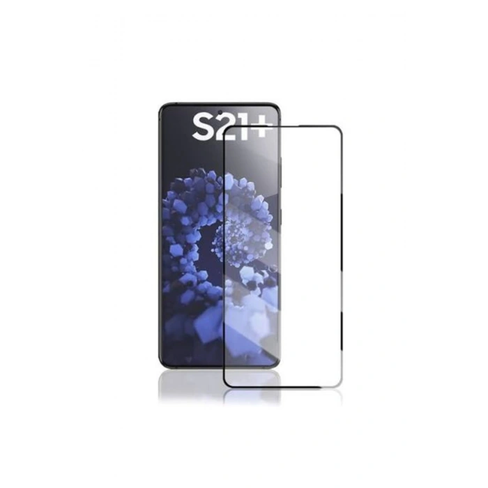 Samsun Galaxy S21 Plus ile Uyumlu Tam Kaplayan Esnek Polymer Nano Ekran Koruyucu