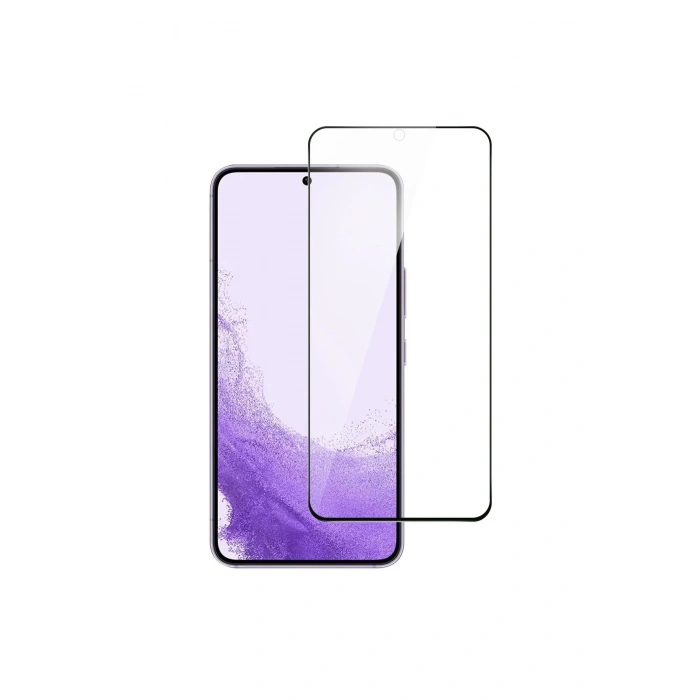 Samsun Galaxy S22 Plus ile Uyumlu Tam Kaplayan Esnek Polymer Nano Ekran Koruyucu