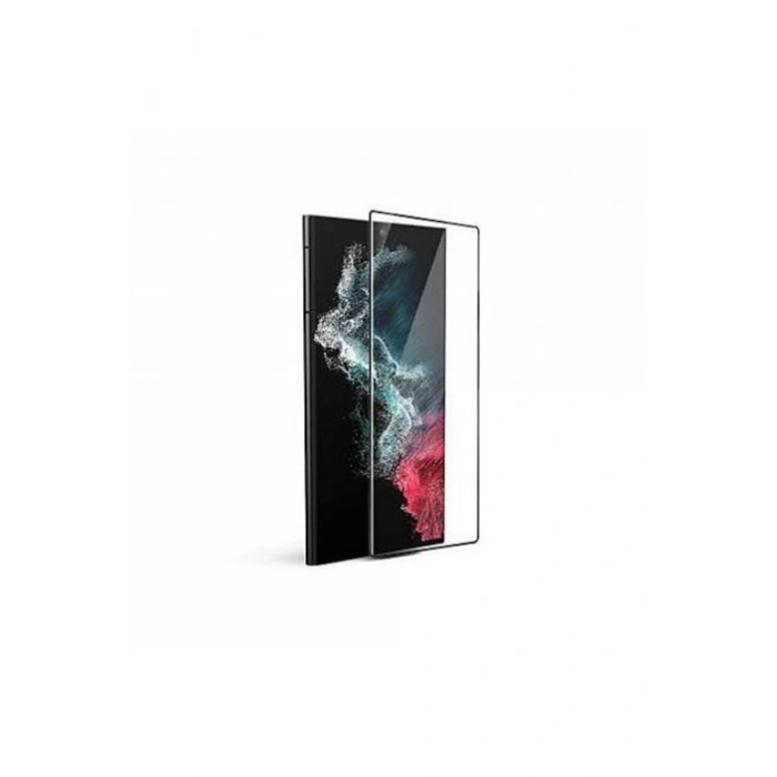 Samsung Galaxy S23 ile Uyumlu Tam Kaplayan Esnek Polymer Nano Ekran Koruyucu