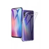 Galaxy M30 Toz Koruma Tıpalı Ultra İnce Şeffaf Silikon Kılıf