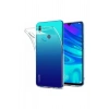 P Smart 2019 - Honor 10 Lite Toz Koruma Tıpalı Ultra Ince Şeffaf Silikon Kılıf