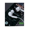 - E3 3.5 mm Uyumlu Jack Stereo Bass Kulaklık Gürültü Izolasyonlu Desenli Kablolu Metal Kulaklık