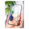 JM225 İphone 7 Plus Tam Kaplayan Temperli Erkan Koruyucu Siyah