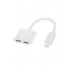 S-M403 Iphone Lightning To Ligtning Ses Şarj Çoğaltıcı