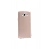 Galaxy J7 Core Kılıf Tam Renk Esnek Yıkanabilir Slim Silikon Kapak Gold
