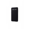 Galaxy J7 Core Kılıf Tam Renk Esnek Yıkanabilir Slim Silikon Kapak Siyah