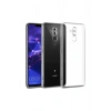 Huawei Mate 20 Lite Şeffaf Tıpalı Kamera Korumalı Lüx Silikon Kılıf