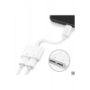 Double Lightning Splitter Aynı Anda Kulaklık Ve Şarj