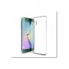 Samsung Galaxy S6 Edge Uyumlu Ultra İnce Şeffaf Kılıf