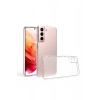 Samsung S21 Plus Şeffaf Kamera Korumalı Şeffaf Silikon Kılıf