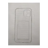 Iphone 12 Pro Max Uyumlu Kamera Korumalı Kartlıklı Şeffaf Kılıf Card Case