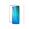 Xiaomi Redmi Note 8 Pro Tam Kaplayan Fiber Nano Ekran Koruyucu Siyah