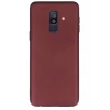 Galaxy A6 Plus 2018 Kılıf Premier Silikon Mürdüm