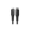S-02524m3 Type C - Lightning Güç Kablosu 20w 2.4a 0.25m Siyah