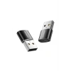 S-H152 Adaptörü USB to Type-C Siyah