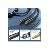 SY-A04 Splitter Y Kulaklık Ayırıcı Ses Kablosu 0,2 m-Siyah