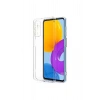 Samsung Galaxy M52 5g Uyumlu Kılıf Kamera Korumalı Yumuşak Şeffaf Ince Süper Silikon