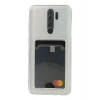 Xiaomi Redmi Note 8 Pro Uyumlu Kamera Korumalı Şeffaf Kartlıklı Card Case