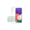 Samsung Galaxy A13 Ile Uyumlu Kamera Korumalı Şeffaf Tıpalı Silikon Kılıf