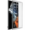 Samsung Galaxy S22 Ultra Ile Uyumlu Kamera Korumalı Şeffaf Tıpalı Silikon Kılıf