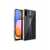 Samsung Galaxy A20s Anti Crash Darbeye Dayanıklı Şeffaf Silikon Kılıf