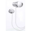 E1 Metal Stereo 3.5 Mm Jack Bass Kulaklık Beyaz Desenli Kablolu Kulaklık