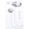 E1 Metal Stereo 3.5 Mm Jack Bass Kulaklık Beyaz Desenli Kablolu Kulaklık