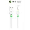 Gd-37 Lightning Iphone Şarj Ve Data Kablosu 3 Amper 1m Beyaz Şarj Kablosu