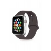 Watch Uyumlu  Kordon Liquid Silikon Kordon Kayış 42 Mm 44 Mm Se 6 5 4 3 2 Seri Uyumlu 7-antrasit
