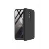 Huawei Mate 20 Lite Kılıf Renkli Soft Ve Pürüzsüz Lüks Silikon Kapak Siyah