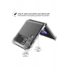 Samsung Z Flip 3 Şeffaf Korumalı Silikon Kılıf - Telefon Kılıfı
